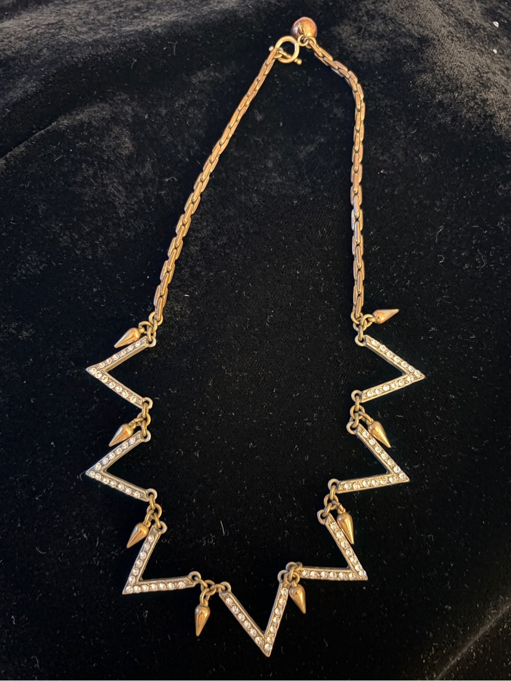 Lulu Frost "Golden Drift" Statement Necklace